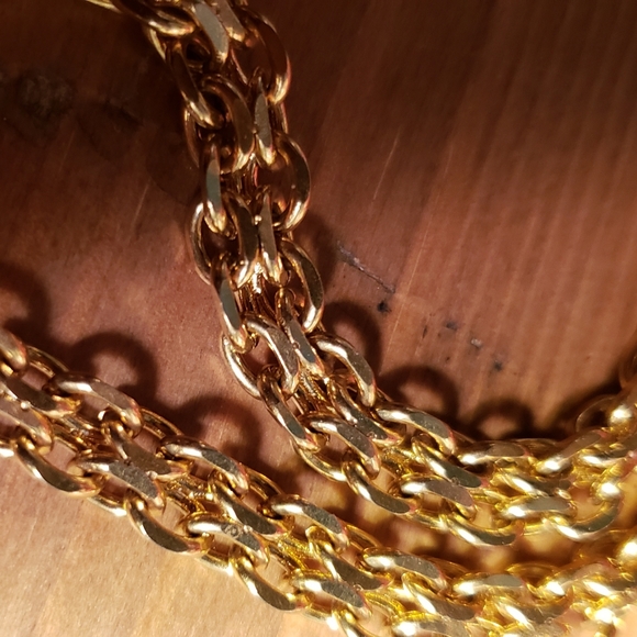 COPY - Gold tone statement adjustable necklace - Picture 2 of 4